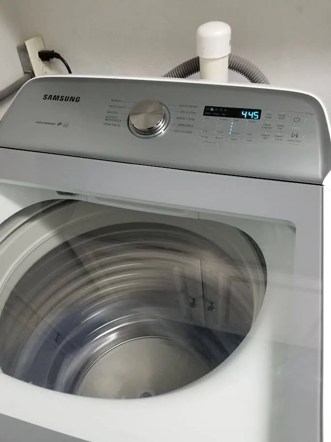 Samsung washer Ub error troubleshooting - Samsung WA54R7200AW spinning clothes