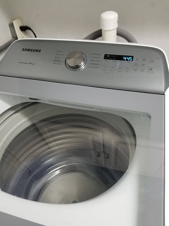 Samsung washer Ub error troubleshooting - Samsung WA54R7200AW spinning clothes